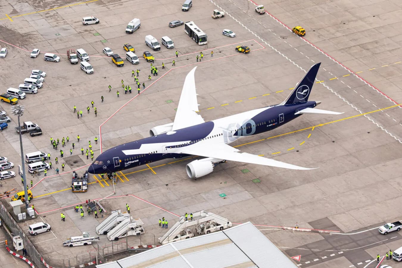 Dreamliner sonderlackierung