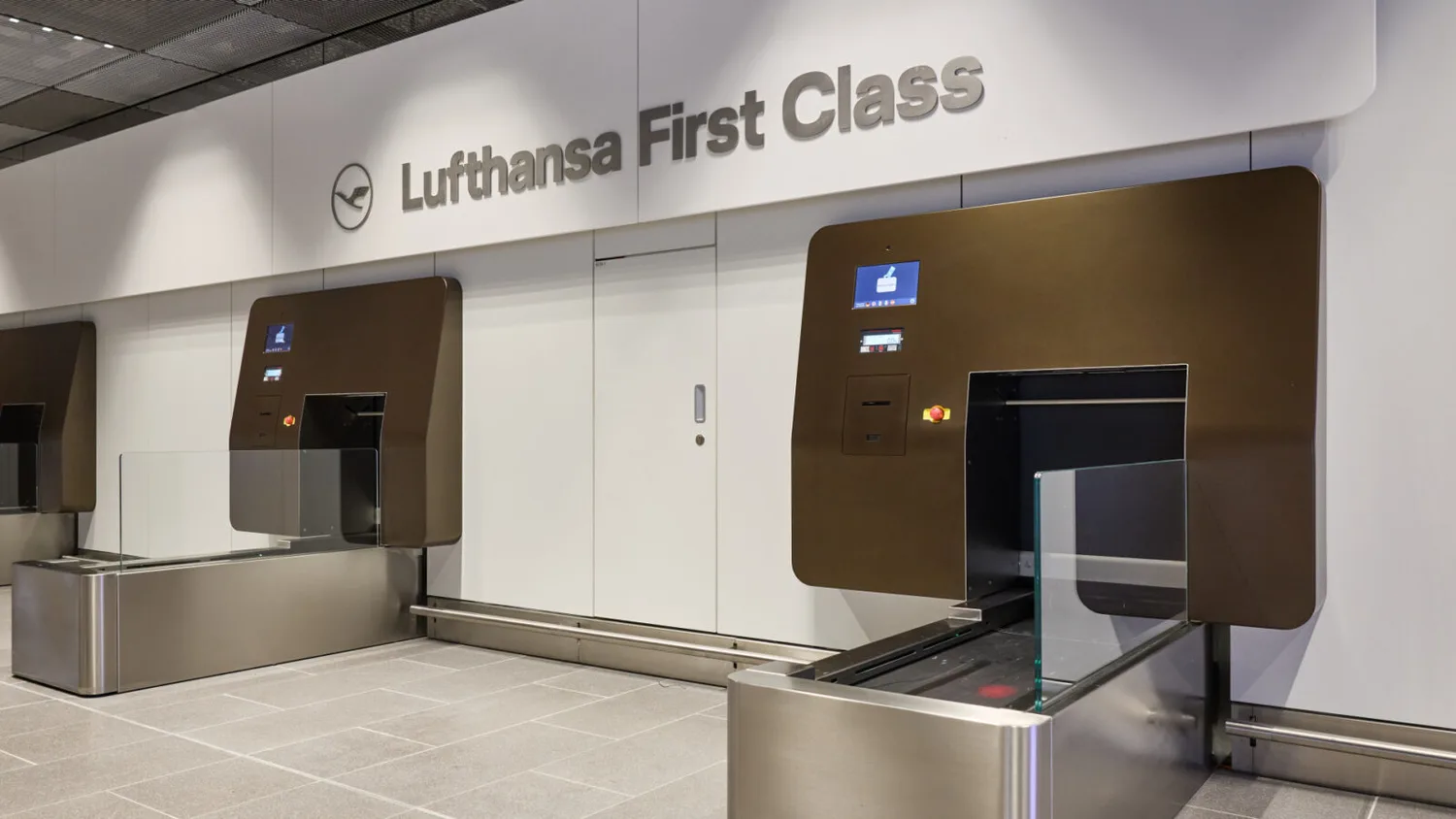 Premium check in Lufthansa