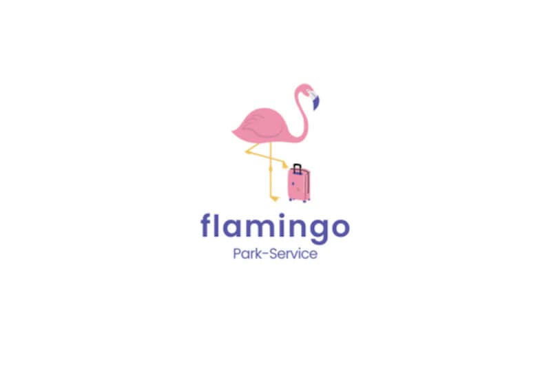 Wortmarke flamingo Park-Service.