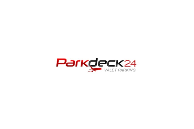 Wortmarke Parkdeck24 Valet Parkplatz.